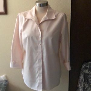 Light pink no iron blouse from Chico’s.